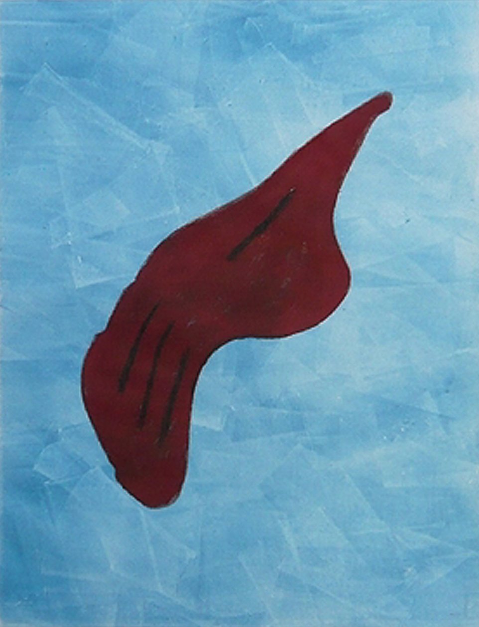 foglia, 2009 (monotipo) da Matthew Hilton