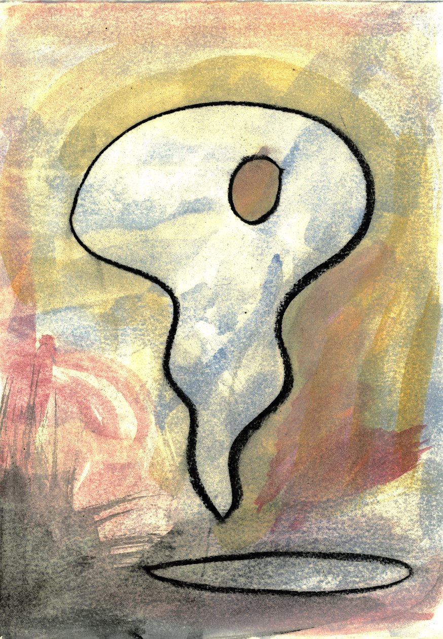 dolce mattina 8, 2021 (acquerello, carboncino) da Matthew Hilton