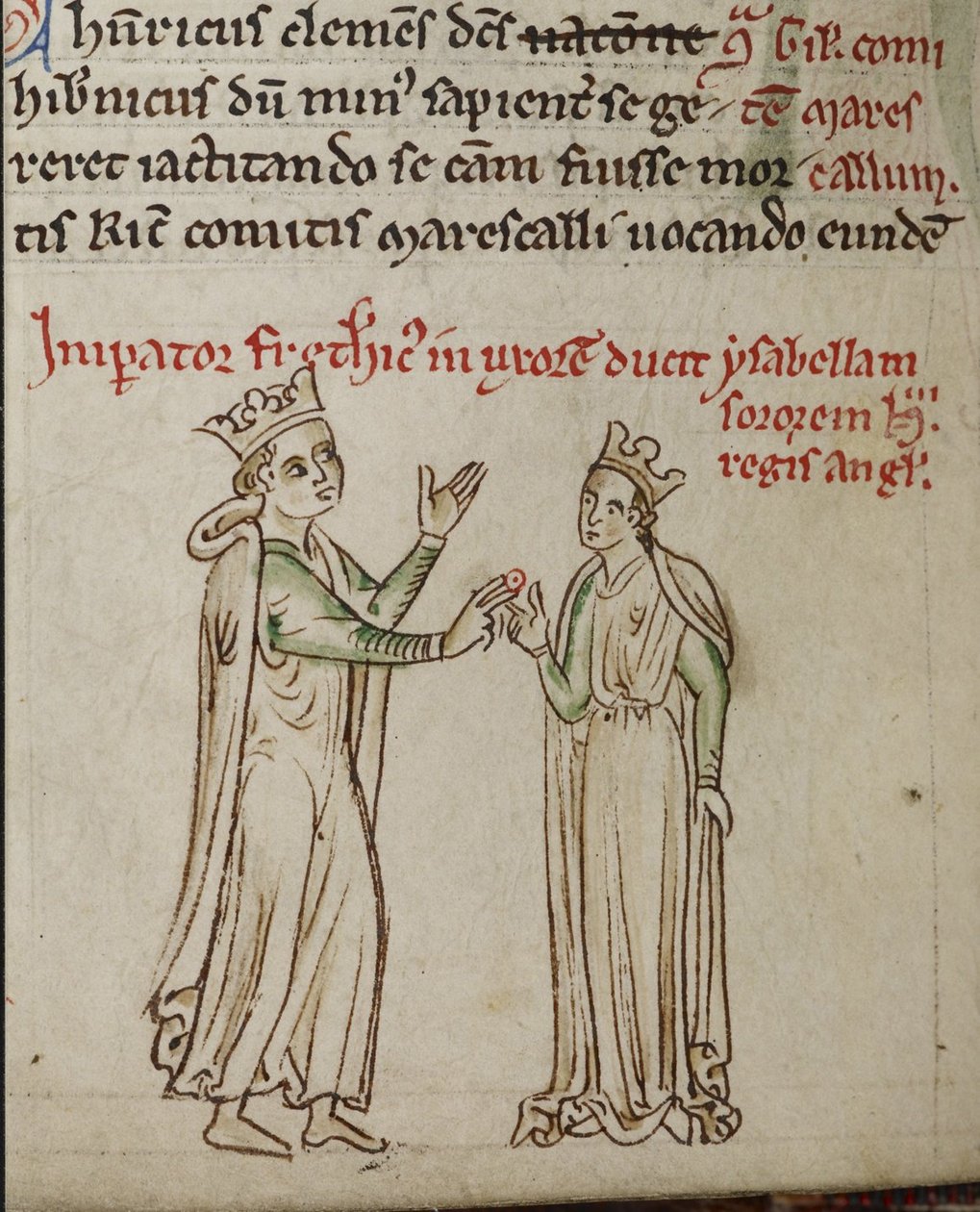 Federico II e Isabella d