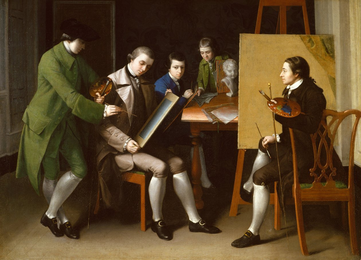 La scuola americana da Matthew Pratt