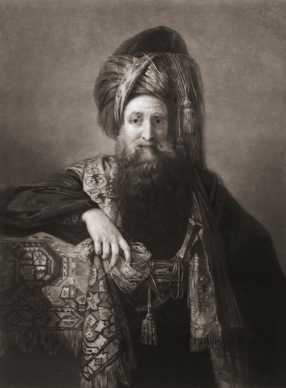 Edward Wortley Montagu. Ritratto da Matthew William (after) Peters