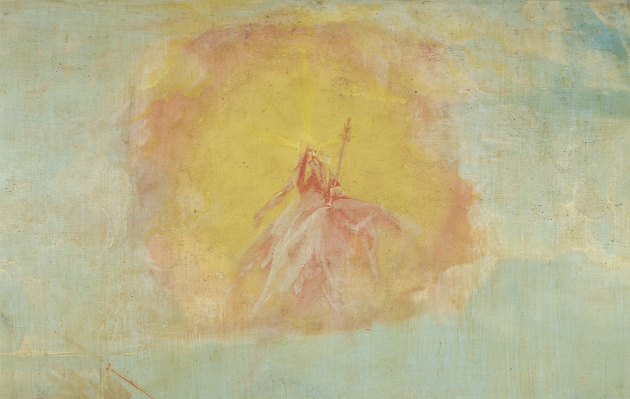 Dio Padre, (dettaglio) dalla Tentazione di Sant