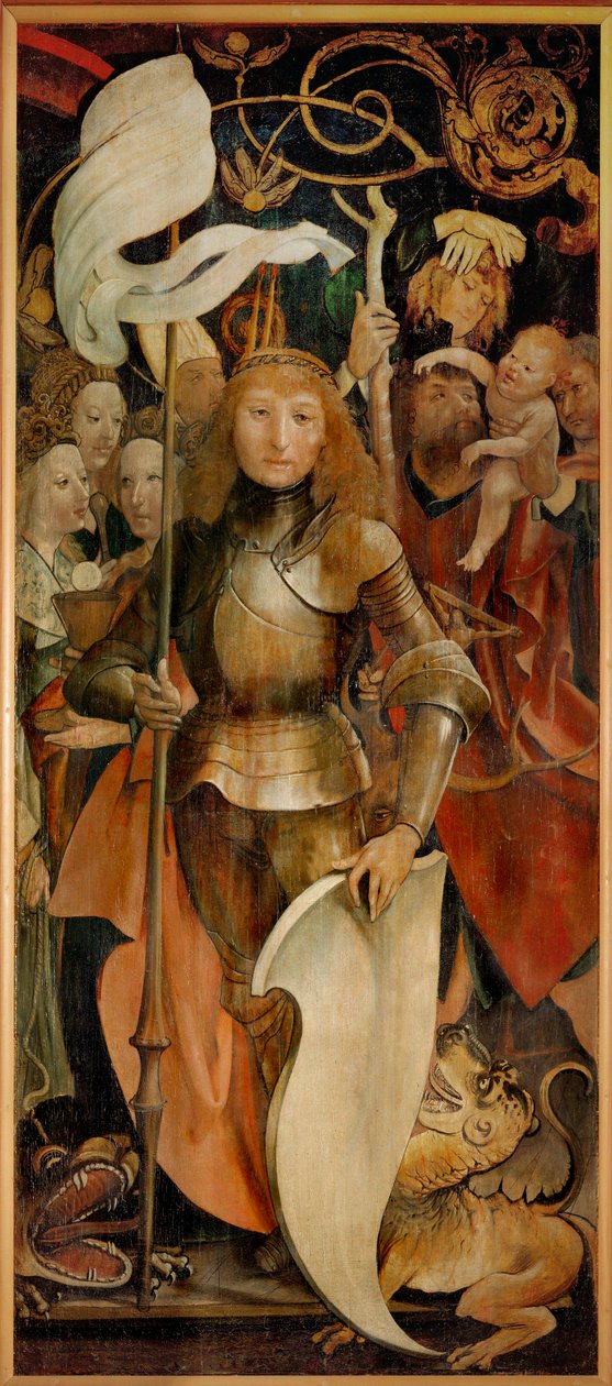 I 14 Nothelfer, santi cattolici chiamati aiutanti nel bisogno (dipinto) da Matthias Gruenewald