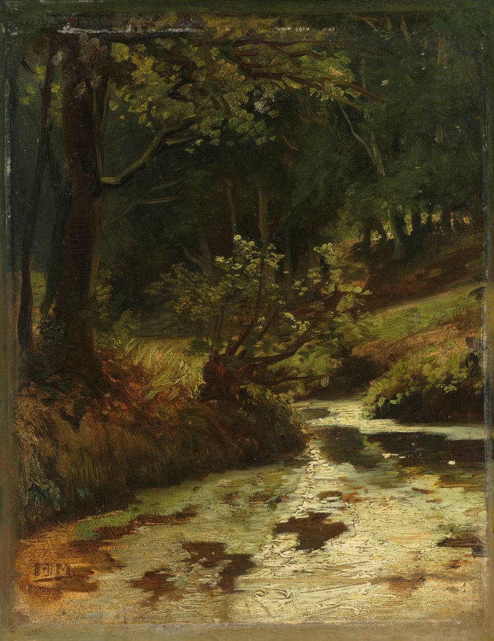 Ruscello nei boschi vicino a Oosterbeek da Matthijs Maris