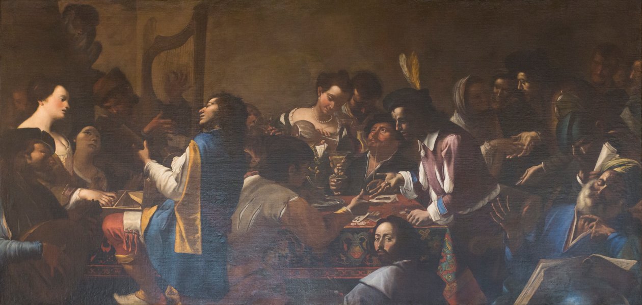 Allegoria dei cinque sensi da Mattia (1613 99) Preti