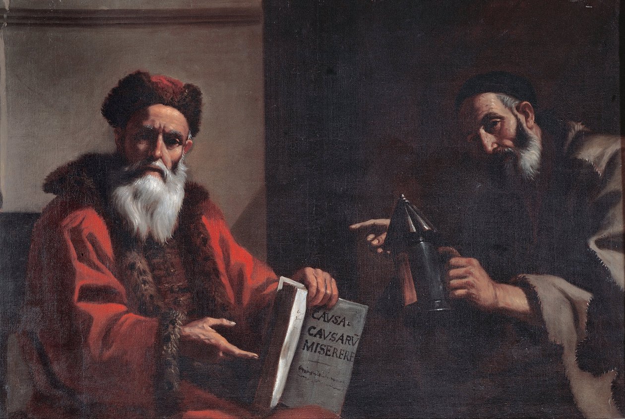 Diogene e Platone da Mattia Preti