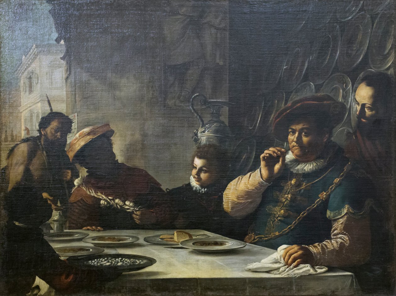 La festa del ricco da Mattia (1613 99) Preti