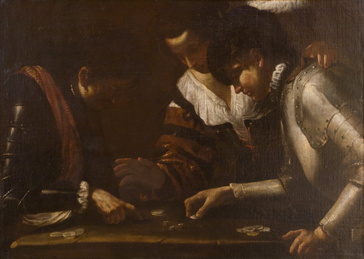 Giocatori di dadi da Mattia Preti