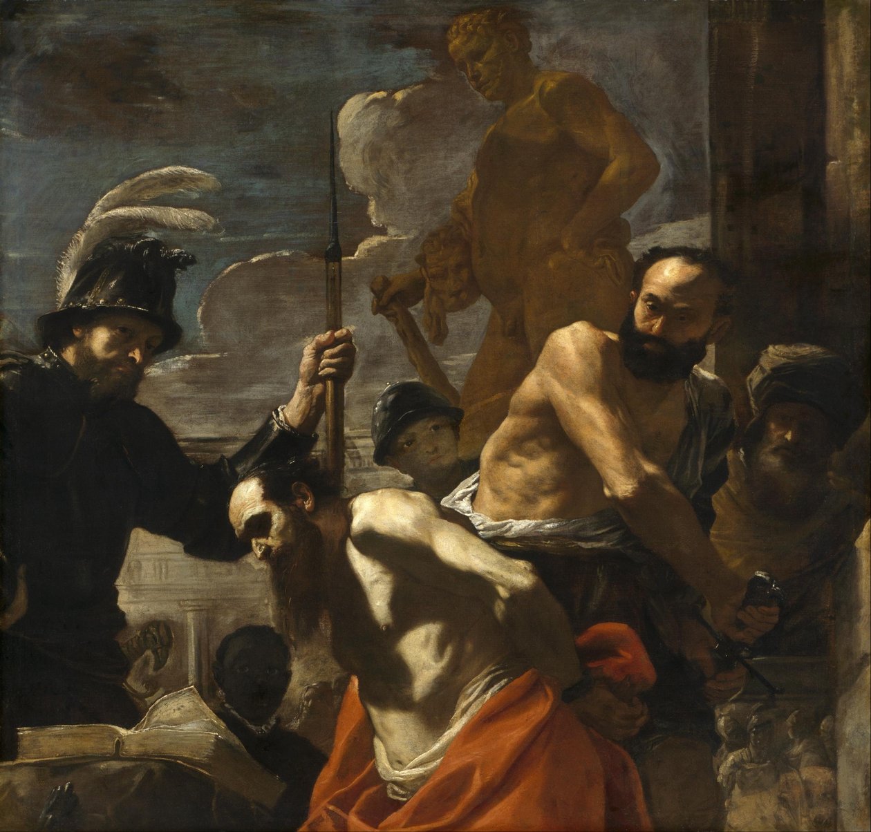 Il martirio di San Paolo da Mattia Preti