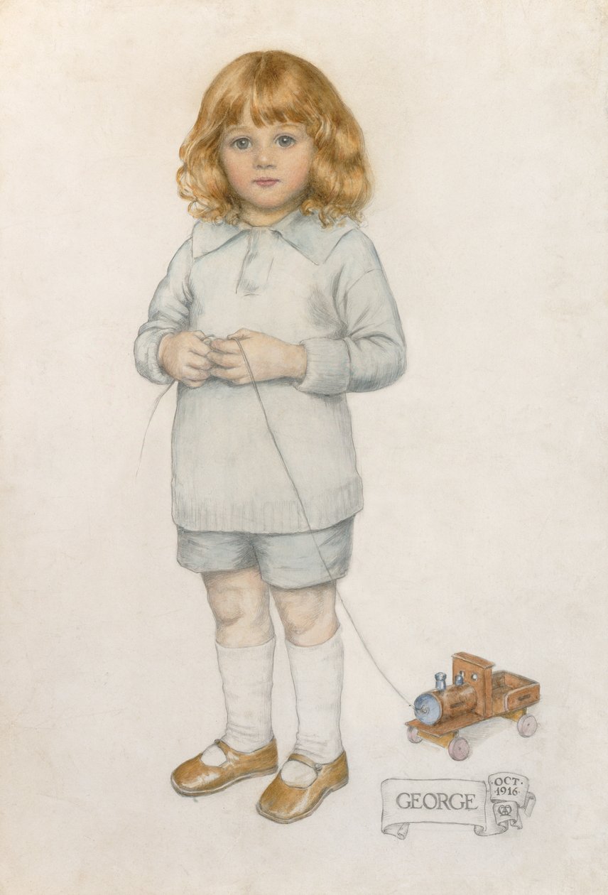 Ritratto di George, 1916 da Maud Tindal Atkinson