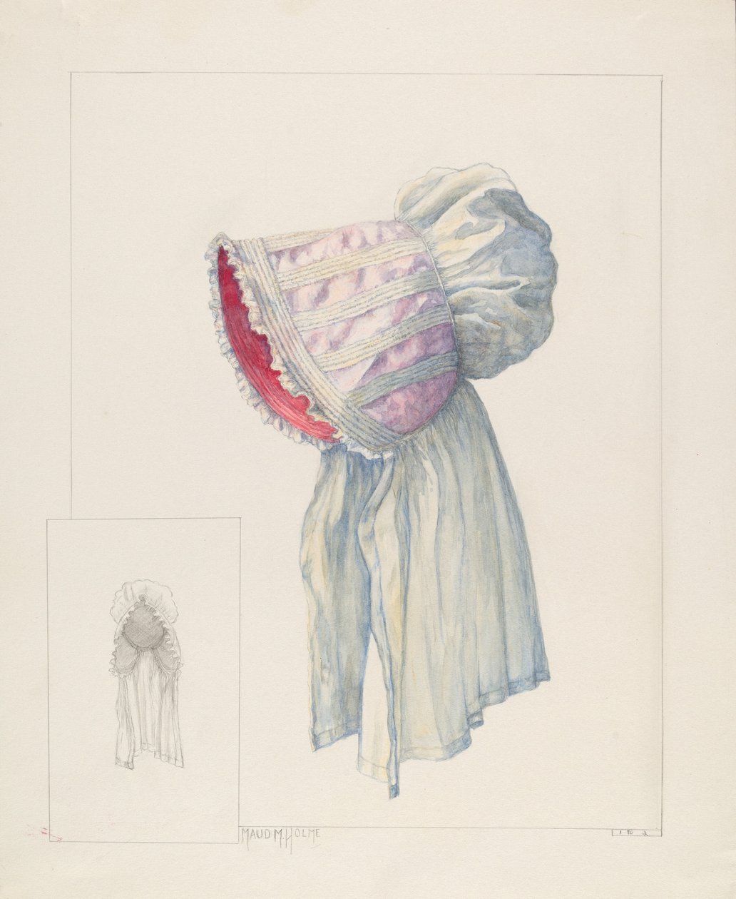Cappellino da Bambino, c. 1937 da Maud M Holme