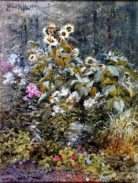 Il giardino di Birch, Betws-y-coed da Maud Naftel