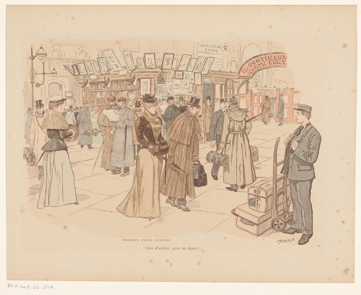 Stazione di Charing Cross da Mauge
