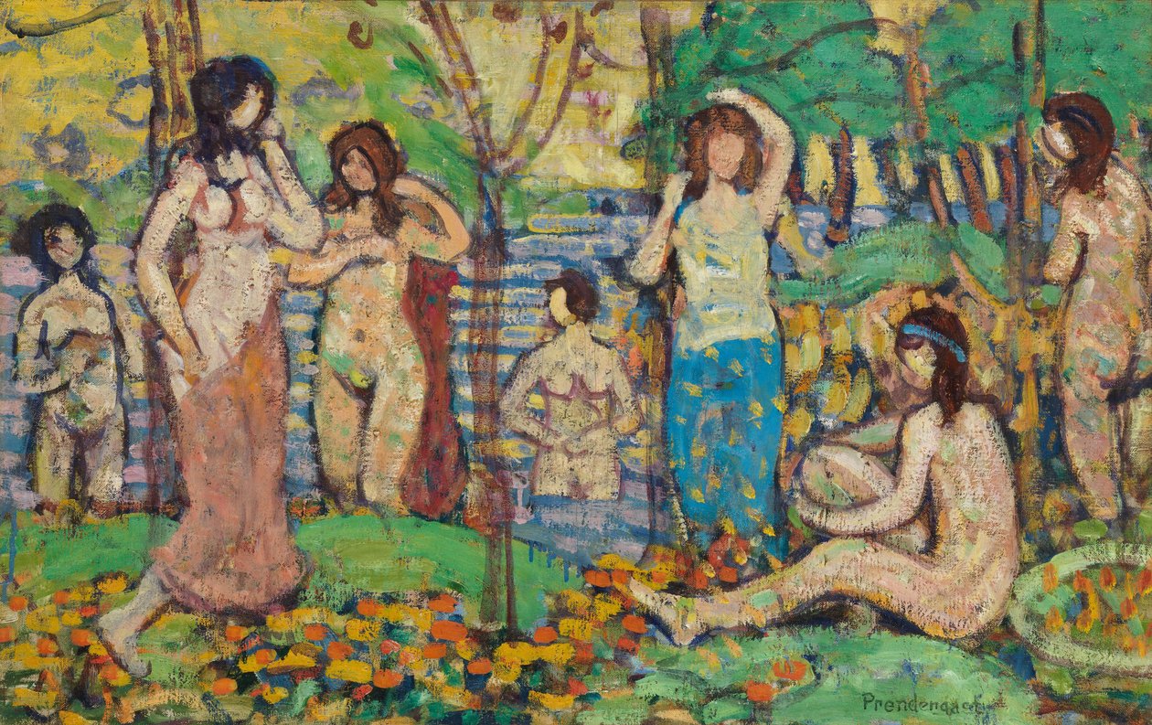 Spiaggia n. 3, c.1913 da Maurice Brazil Prendergast