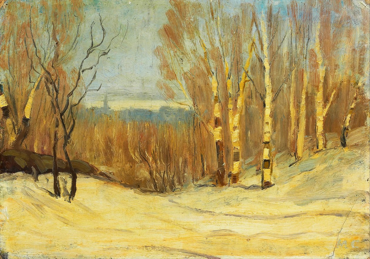 Inverno vicino a Montreal da Maurice Galbraith Cullen