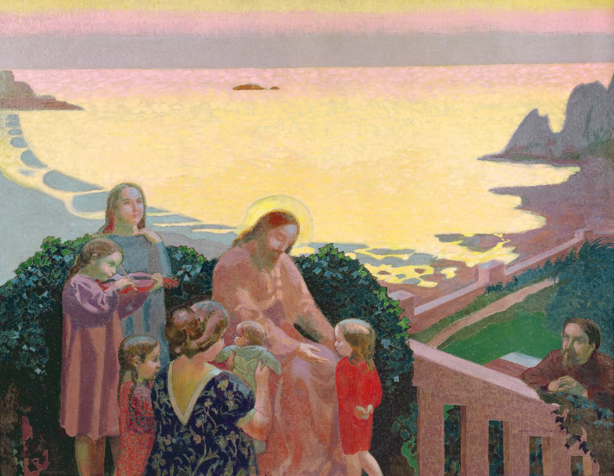 Cristo con i bambini da Maurice Denis