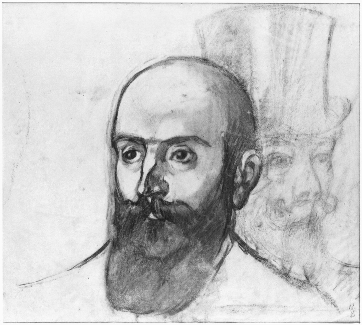 Edouard Vuillard (1868-1940) e Andre Mellerio (1862-1943) c.1899 da Maurice Denis