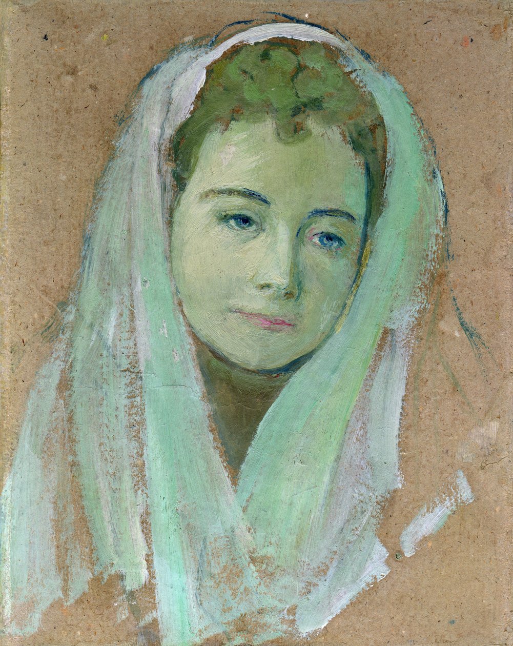 Marthe con un velo bianco, 1891 da Maurice Denis