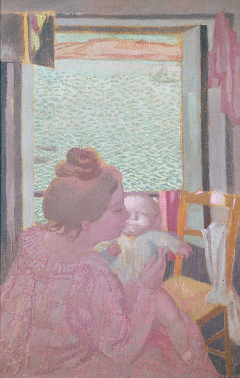 Maternità alla finestra, 1901 da Maurice Denis