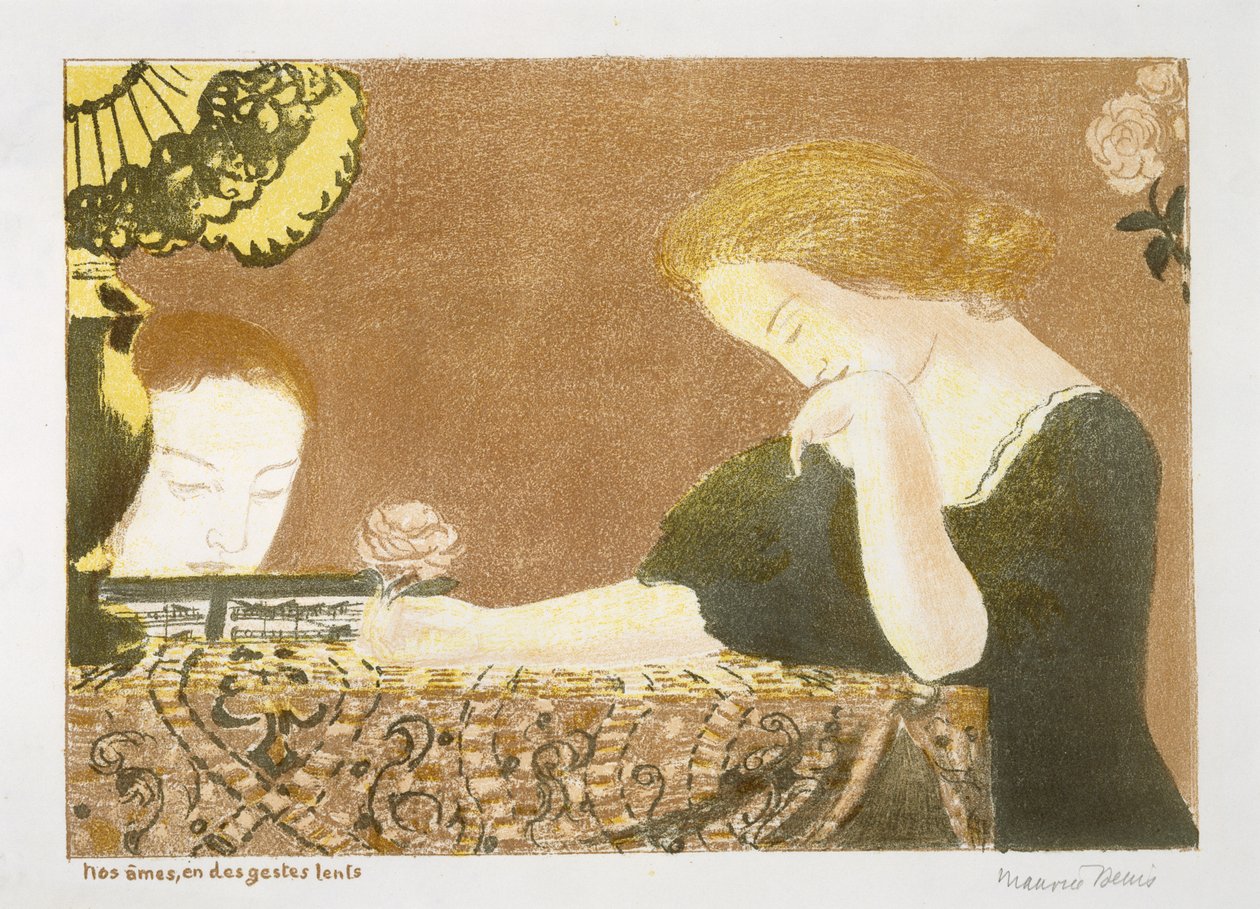Le nostre anime, in movimenti lenti, 1892-99 da Maurice Denis