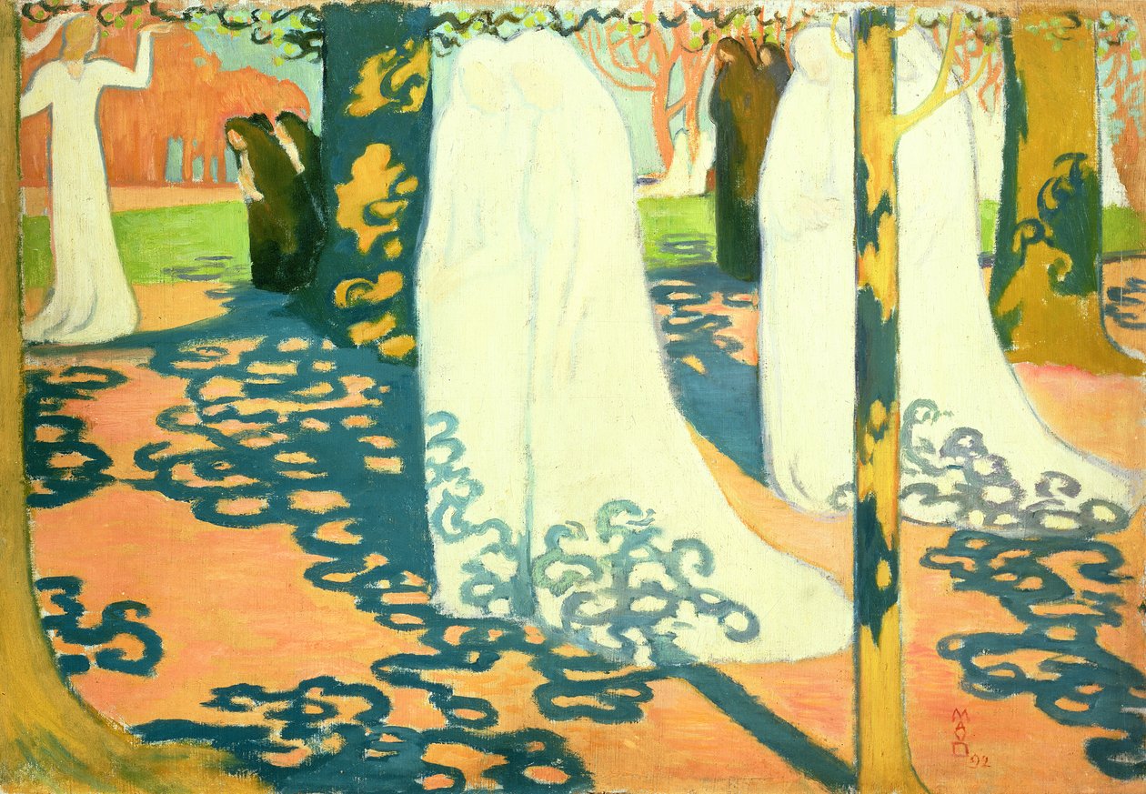 Processione sotto gli alberi, 1892 da Maurice Denis