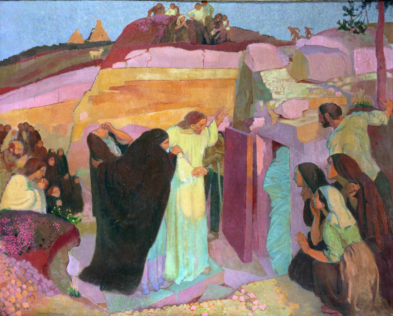 La resurrezione di Lazzaro, 1919 da Maurice Denis