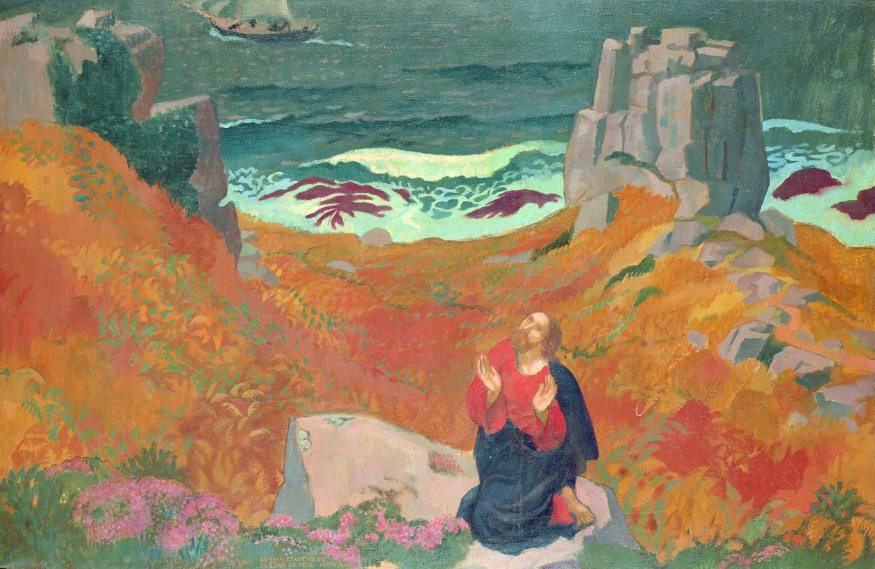 La solitudine di Cristo, 1918 da Maurice Denis