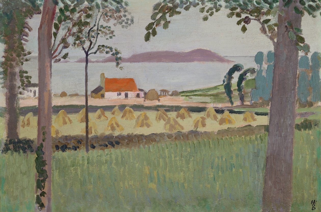 La piccola fattoria a Louannec, 1911 da Maurice Denis