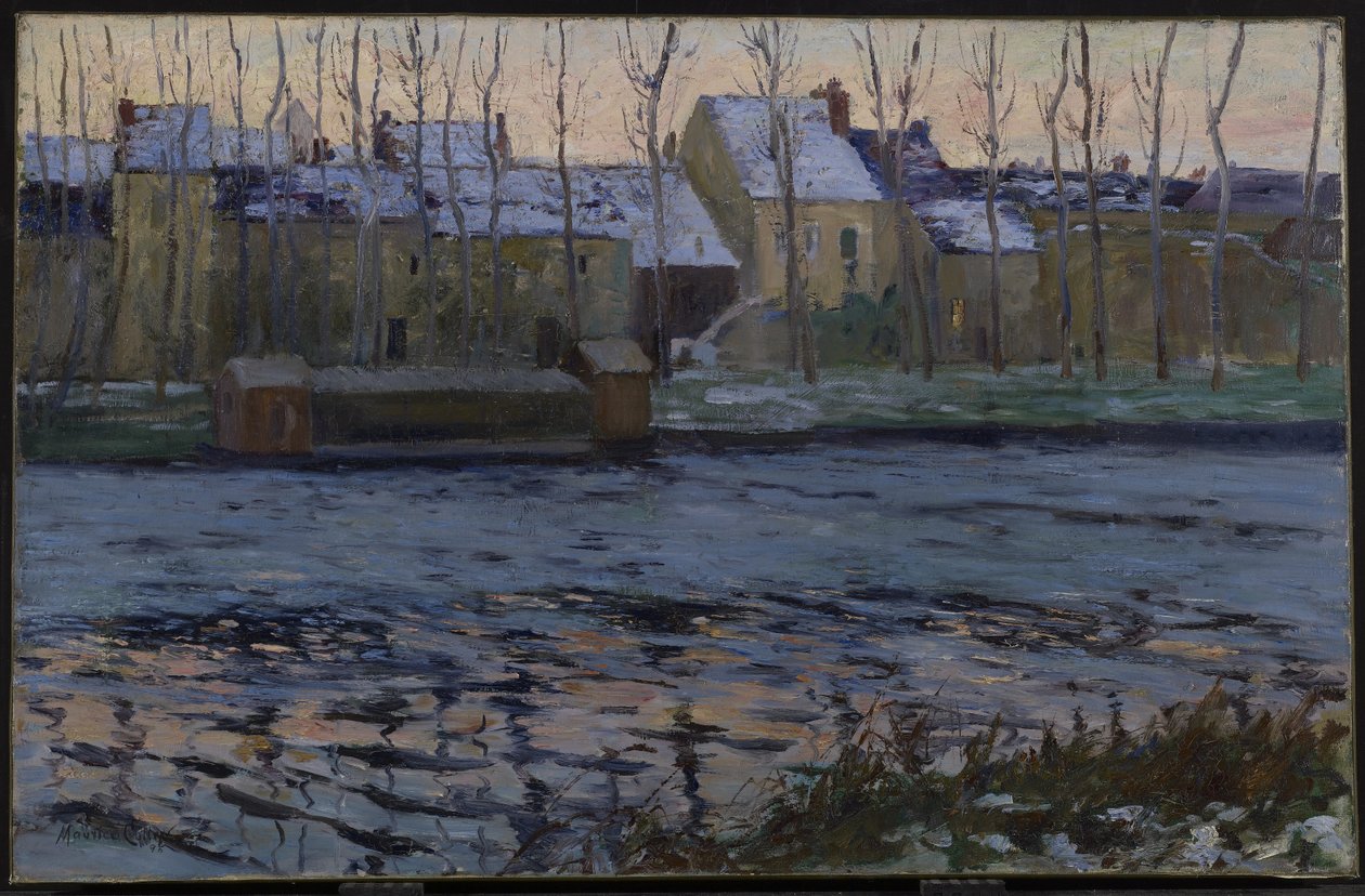 Moret, inverno, 1895 da Maurice Galbraith Cullen