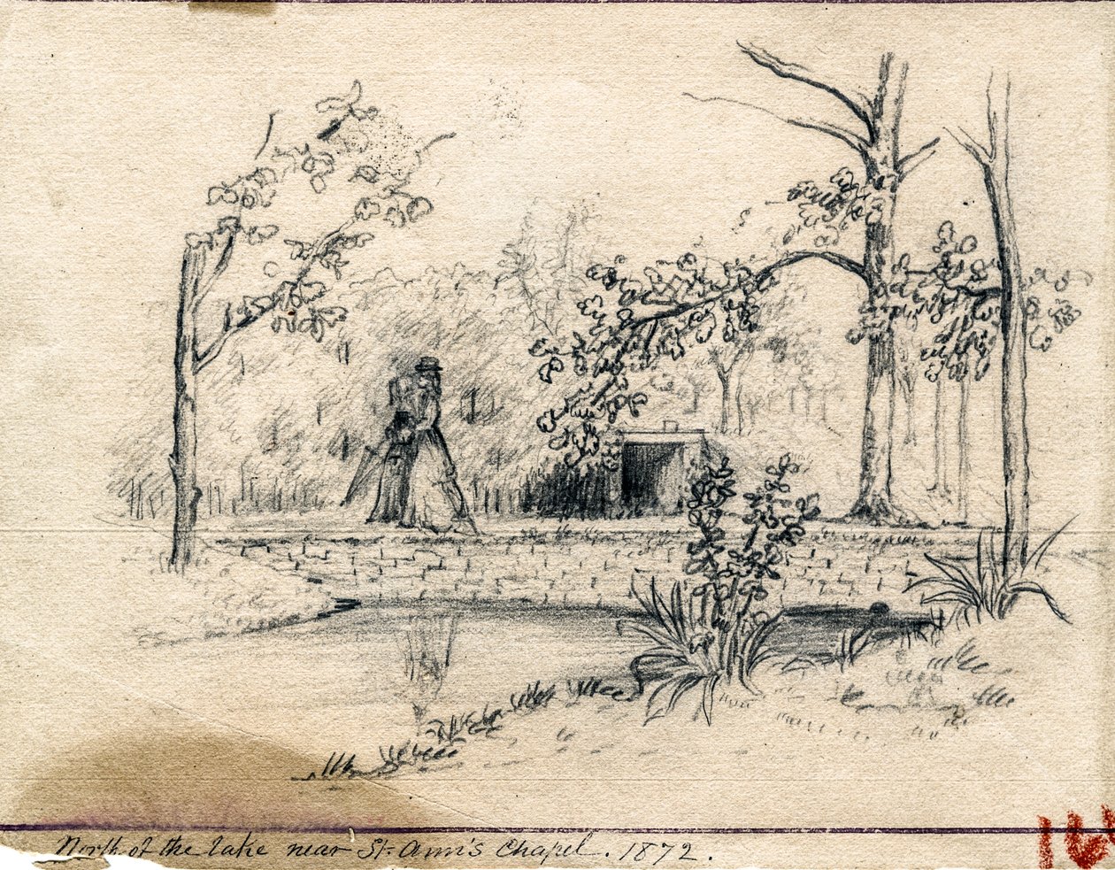 Lago vicino alla Cappella di Shell da Maurice Schnell