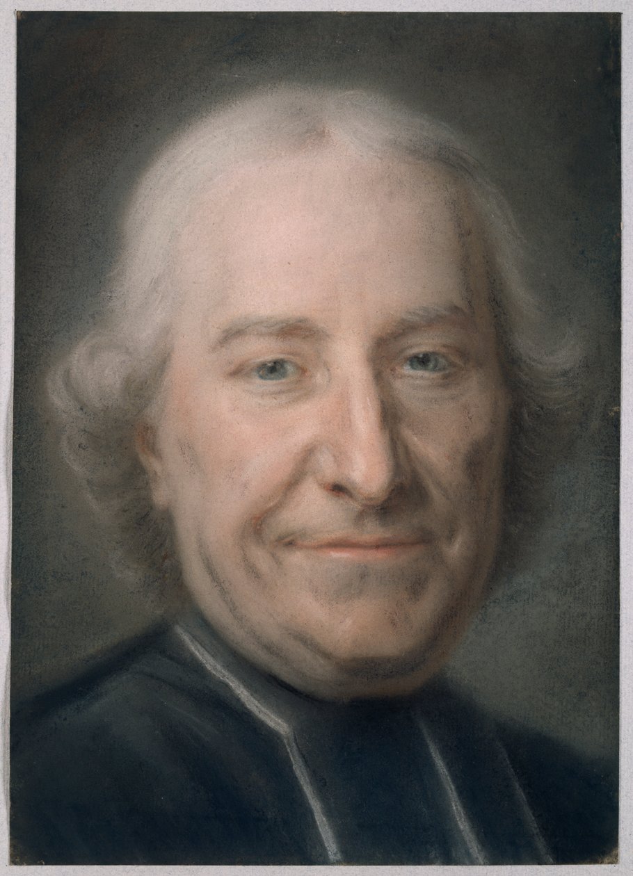 Ritratto di Claude Charles Deschamps da Maurice-Quentin de La Tour