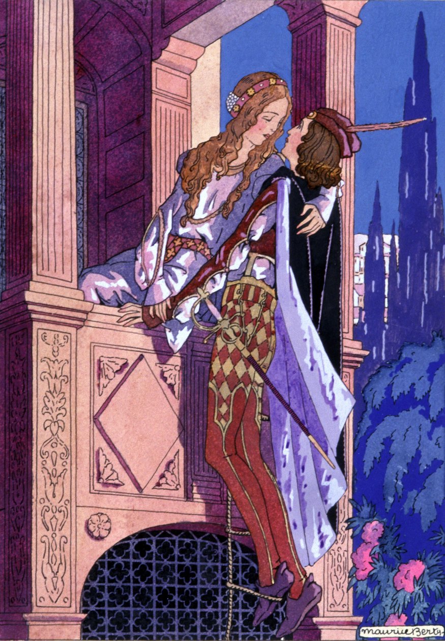 Romeo e Giulietta, c.1930 da Maurice Berty