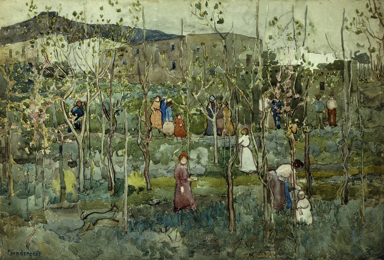 Capri da Maurice Brazil Prendergast
