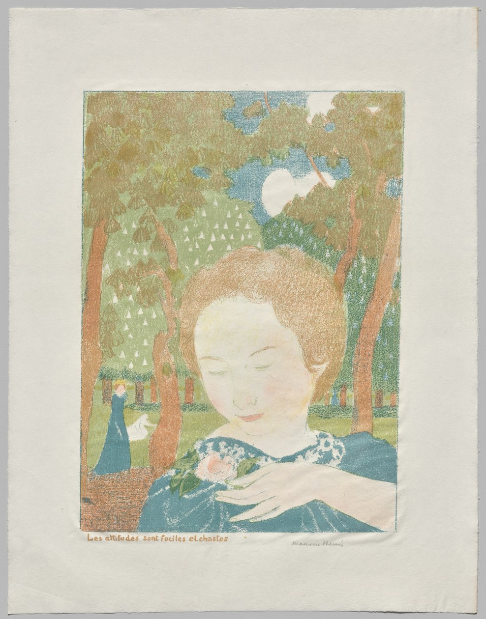 Gli atteggiamenti sono facili e casti da Maurice Denis