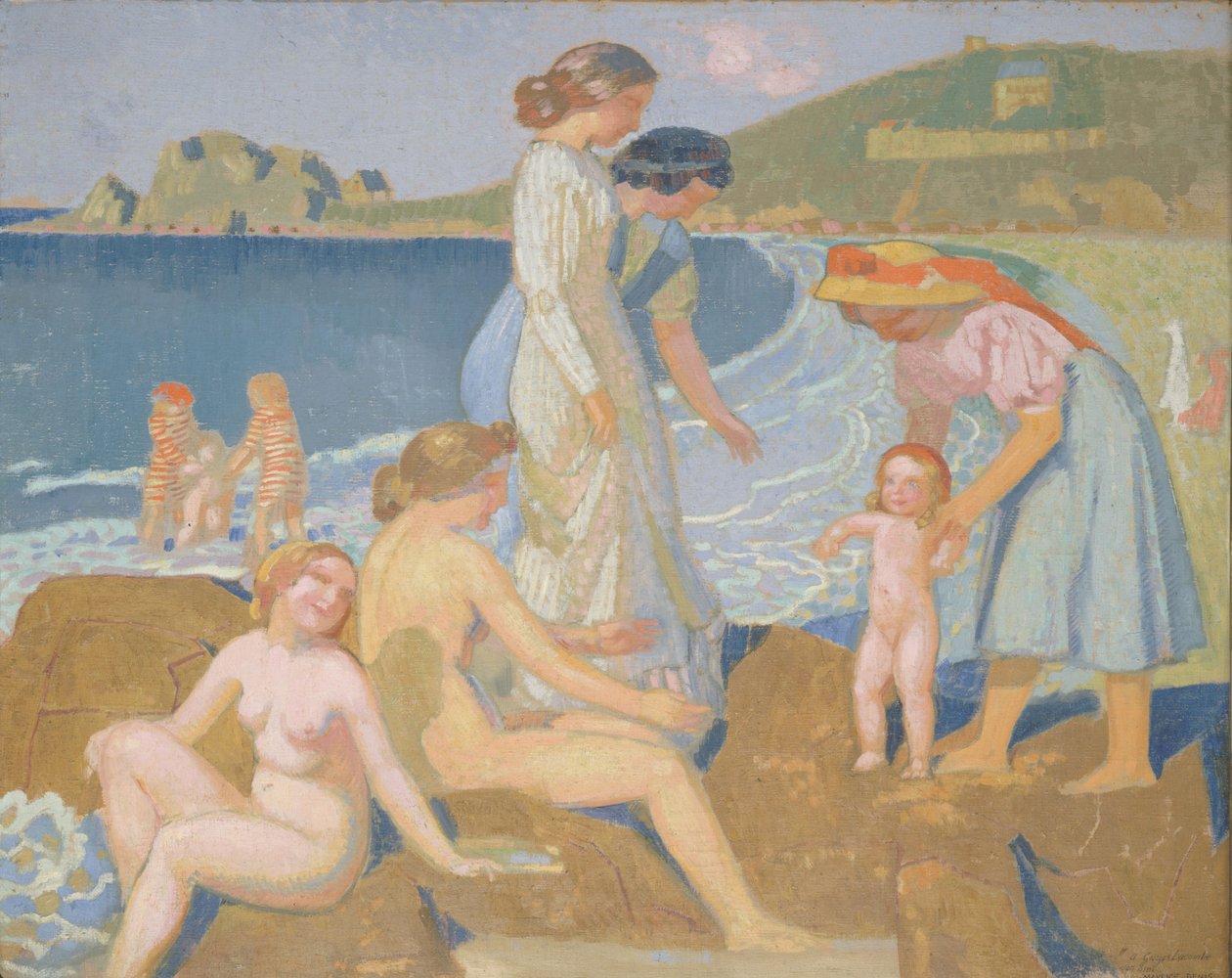 Bagnanti a Perros Guirec da Maurice Denis
