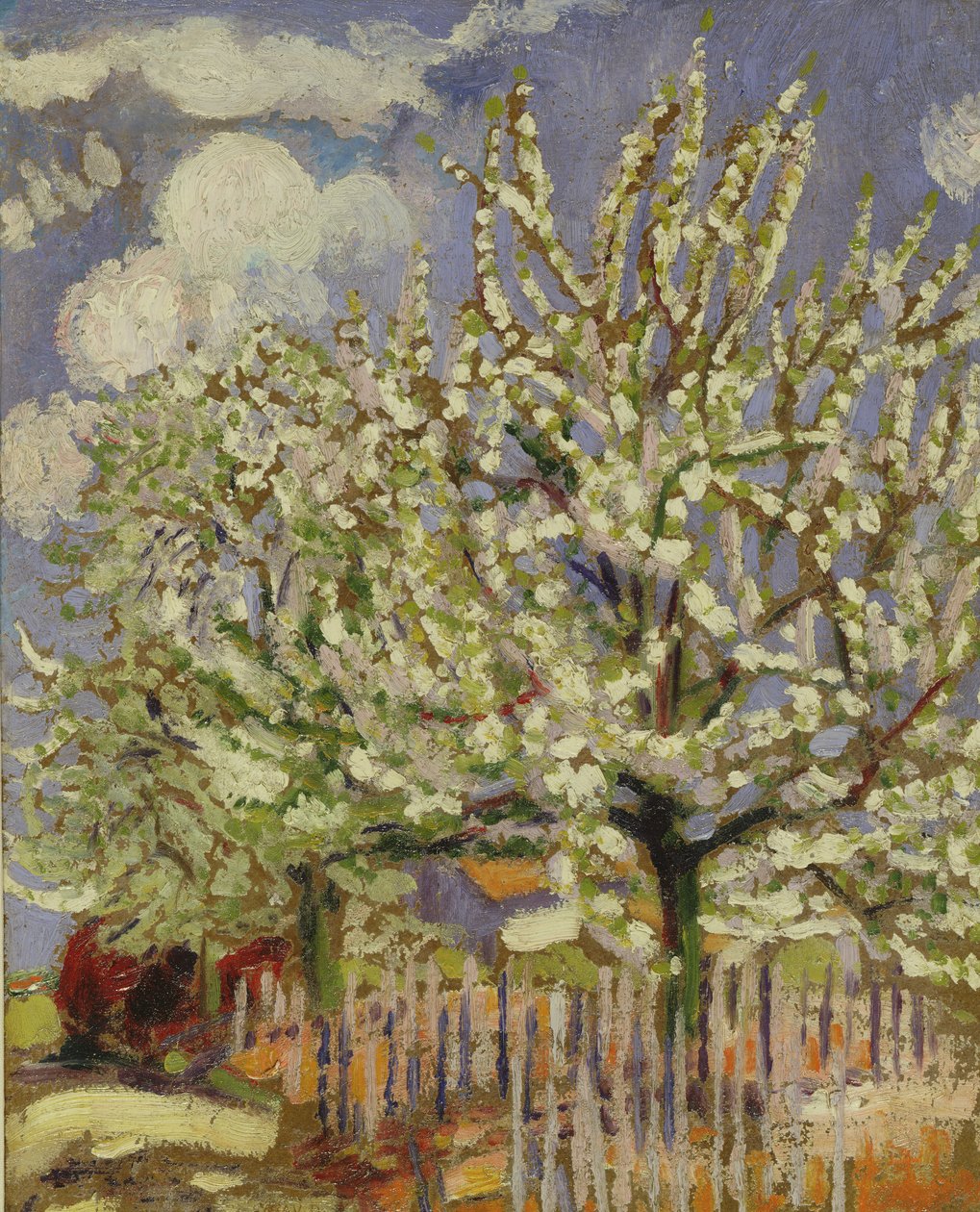Alberi in fiore, 1908 da Maurice Denis