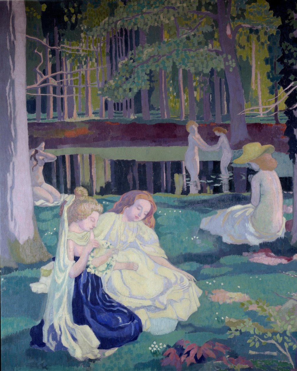 Gioco del volano (dettaglio) da Maurice Denis