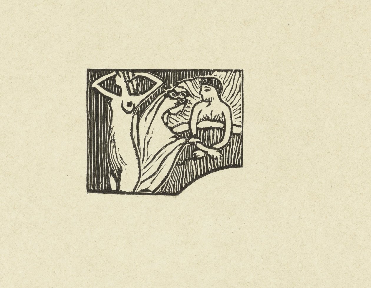Illustrazione per una poesia dalla raccolta Sagesse di Paul Verlaine da Maurice Denis
