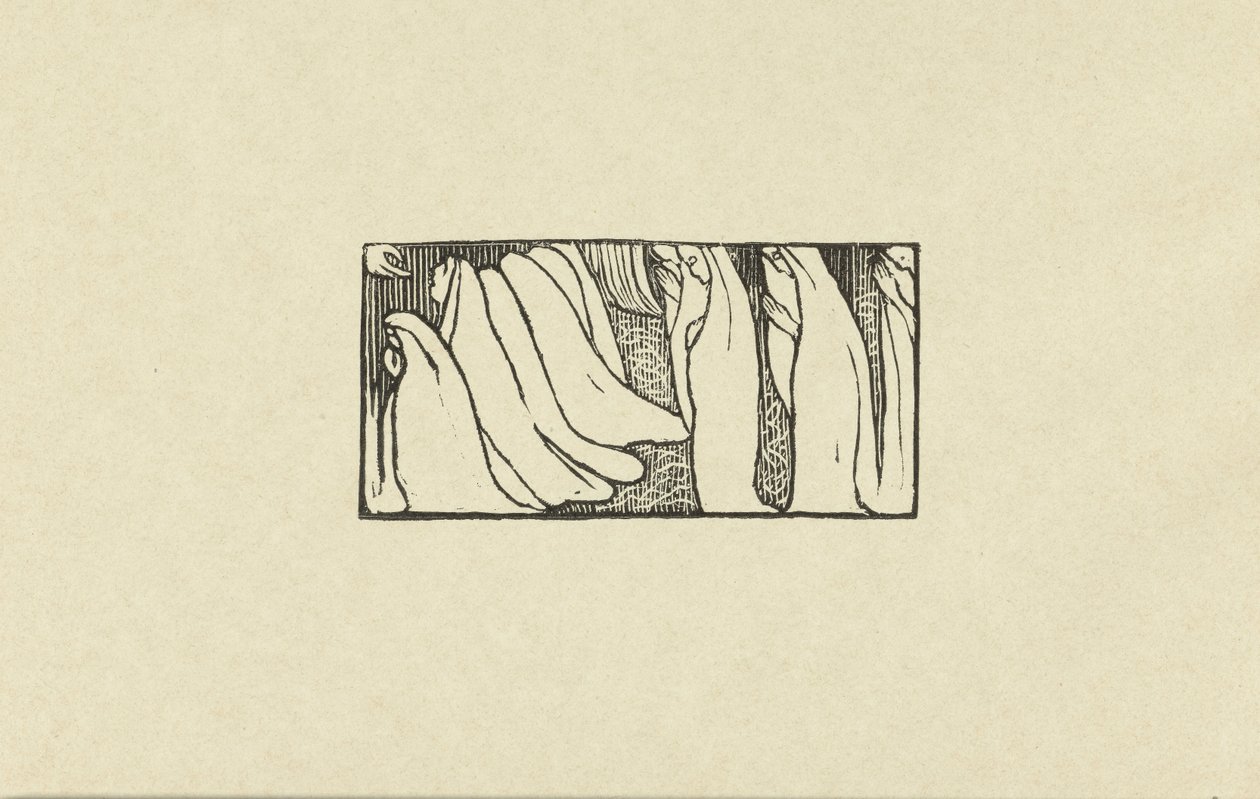 Illustrazione per una poesia dalla raccolta Sagesse di Paul Verlaine da Maurice Denis