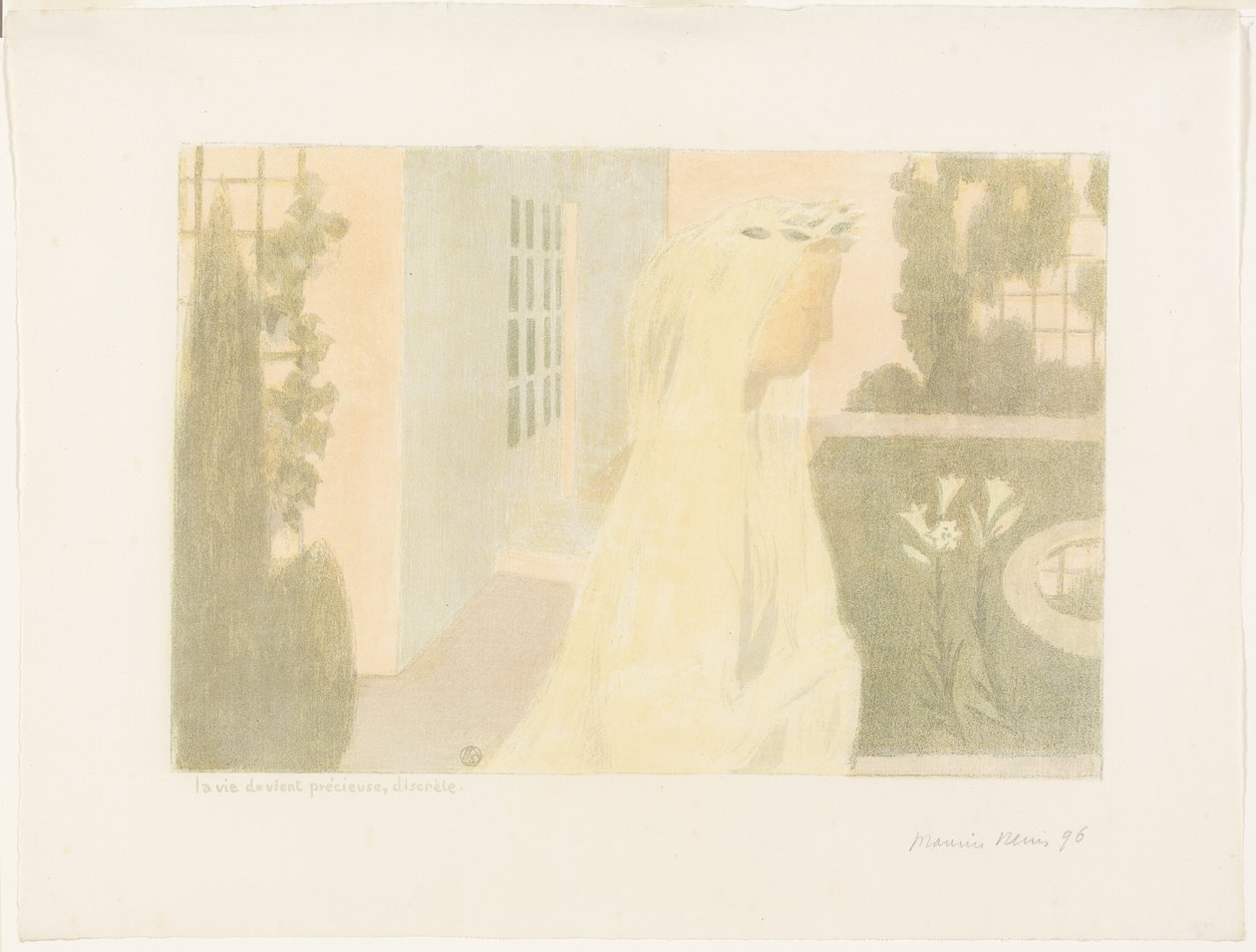La vita diventa preziosa, discreta, tavola undici da Amore da Maurice Denis