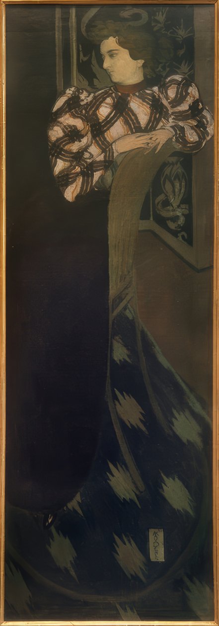 Madame Ranson in verde da Maurice Denis