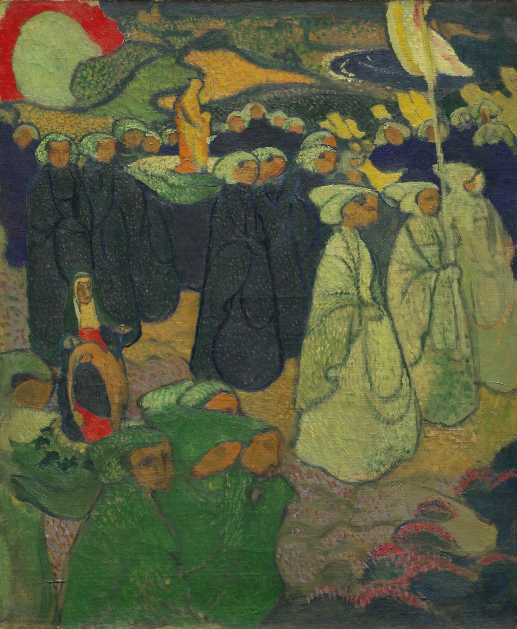 Prozession oder Pardon in Perros-Guirec da Maurice Denis