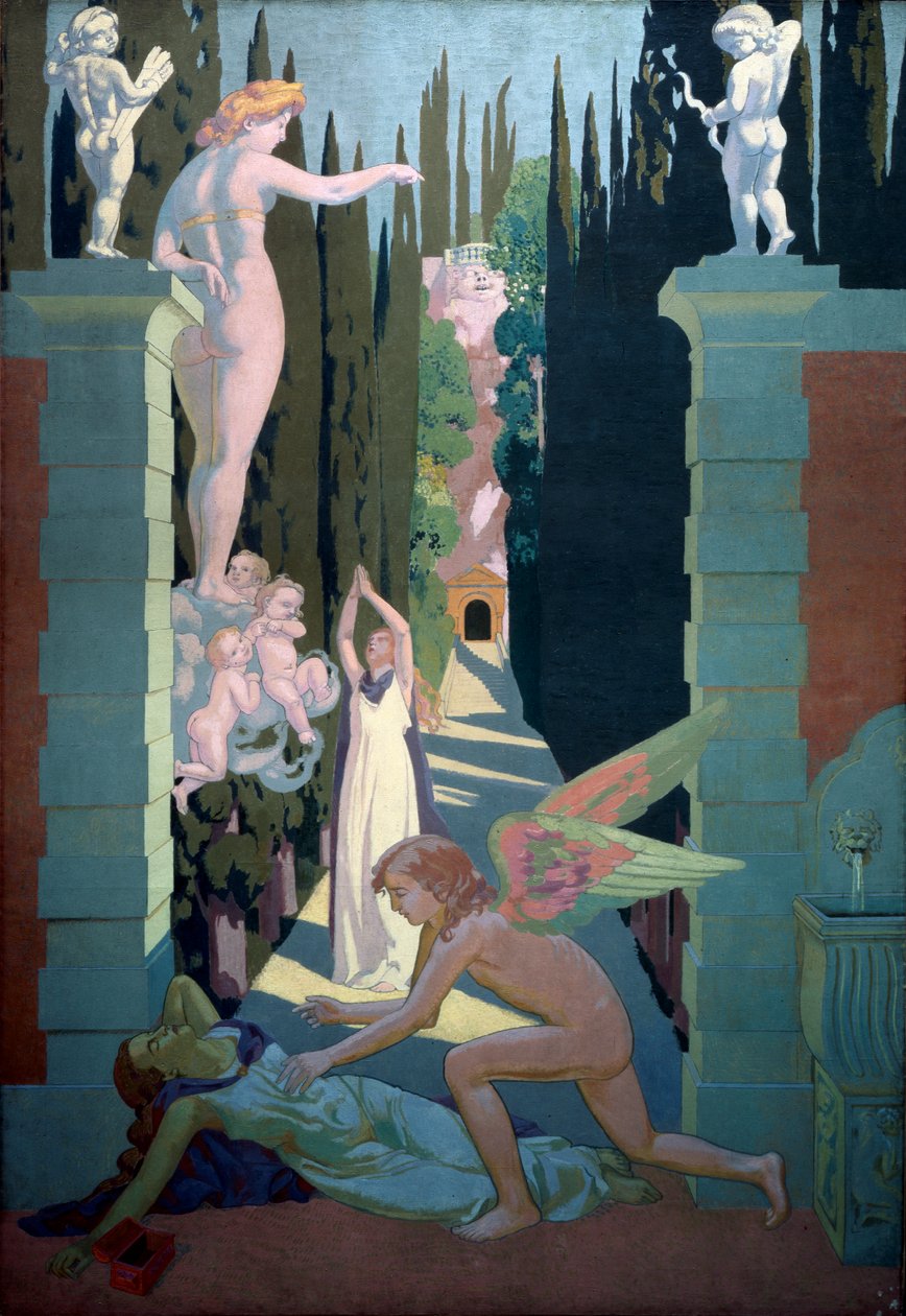 La storia di Psiche, Pannello quattro. La vendetta di Venere da Maurice Denis