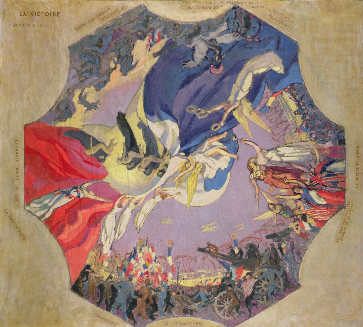 La vittoria del 1918 da Maurice Denis