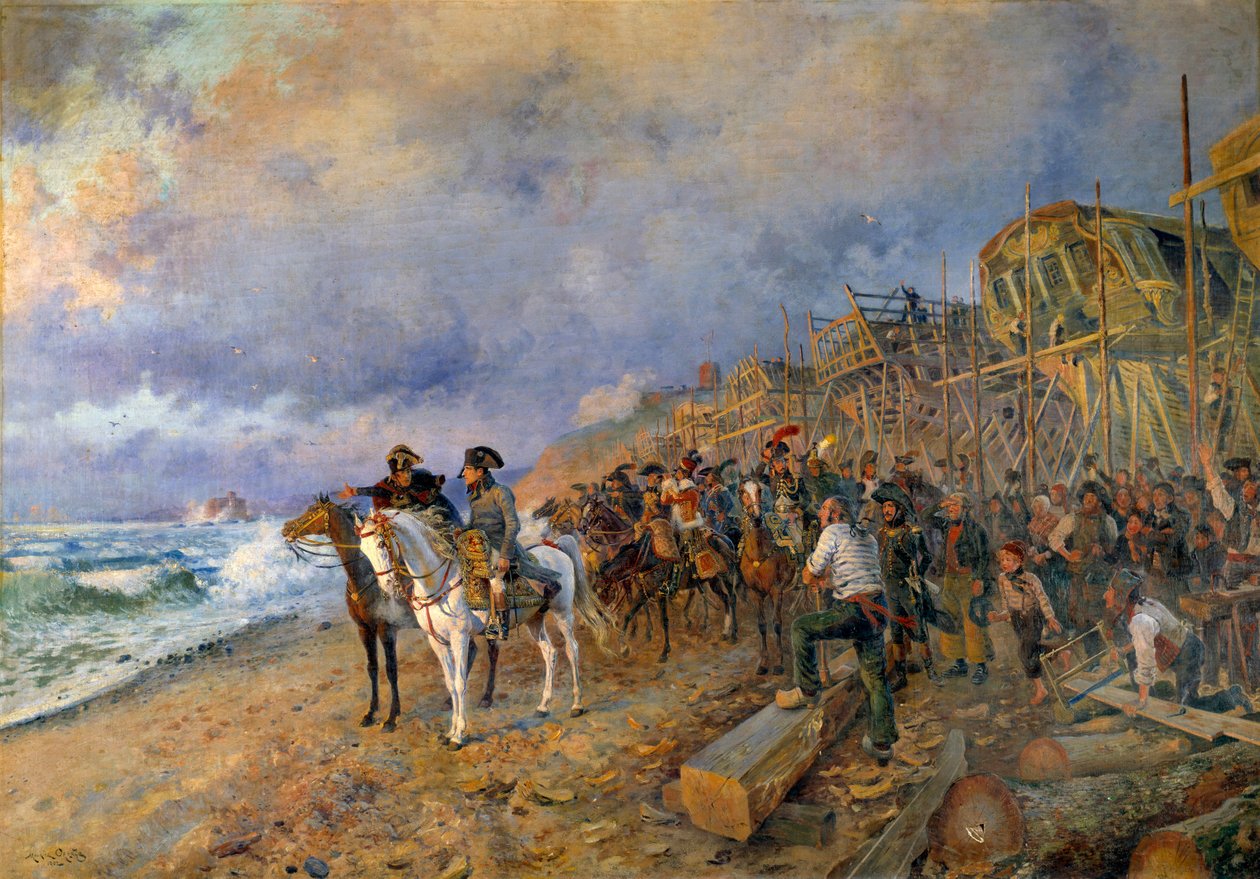 Il Primo Console Napoleone Bonaparte visita l