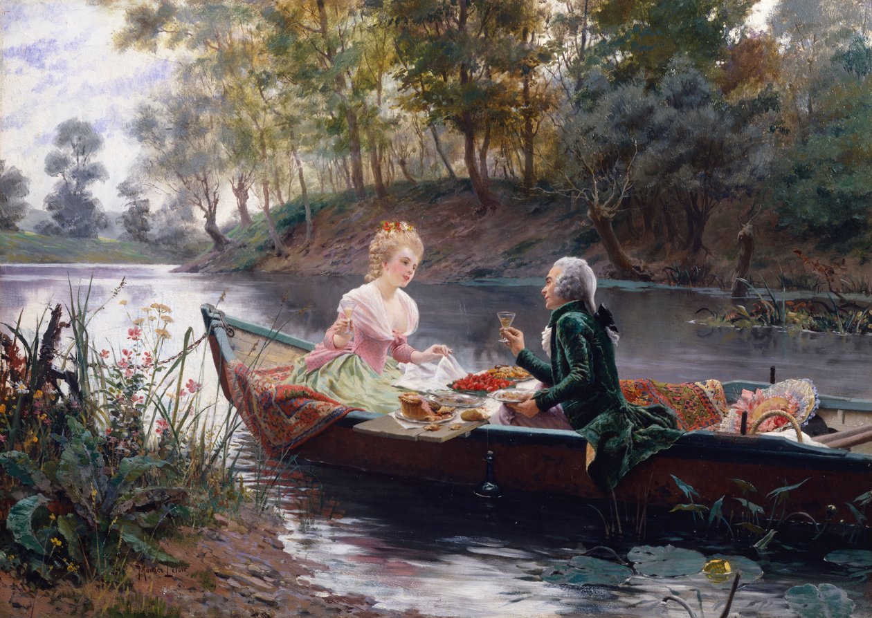 Un Pranzo Romantico da Maurice Leloir