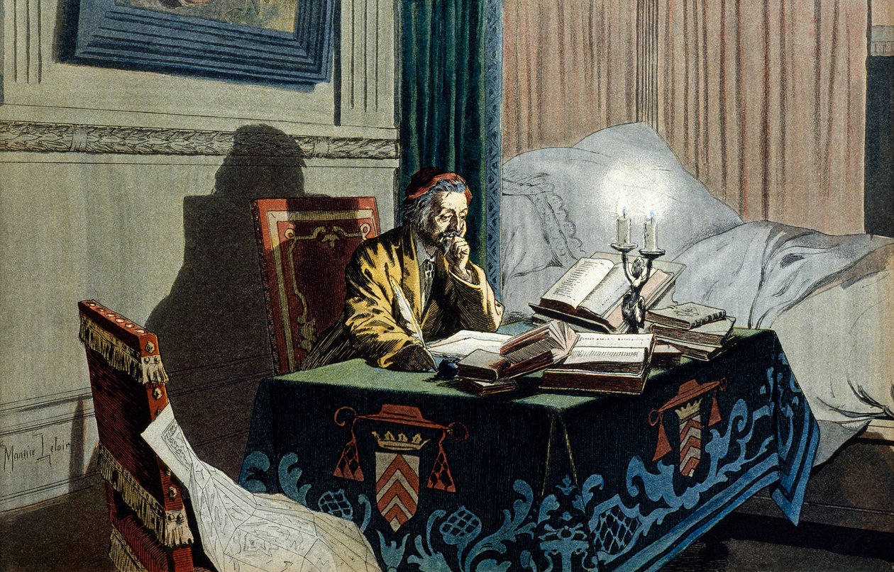 Storia di Francia: Cardinale Richelieu da Maurice Leloir