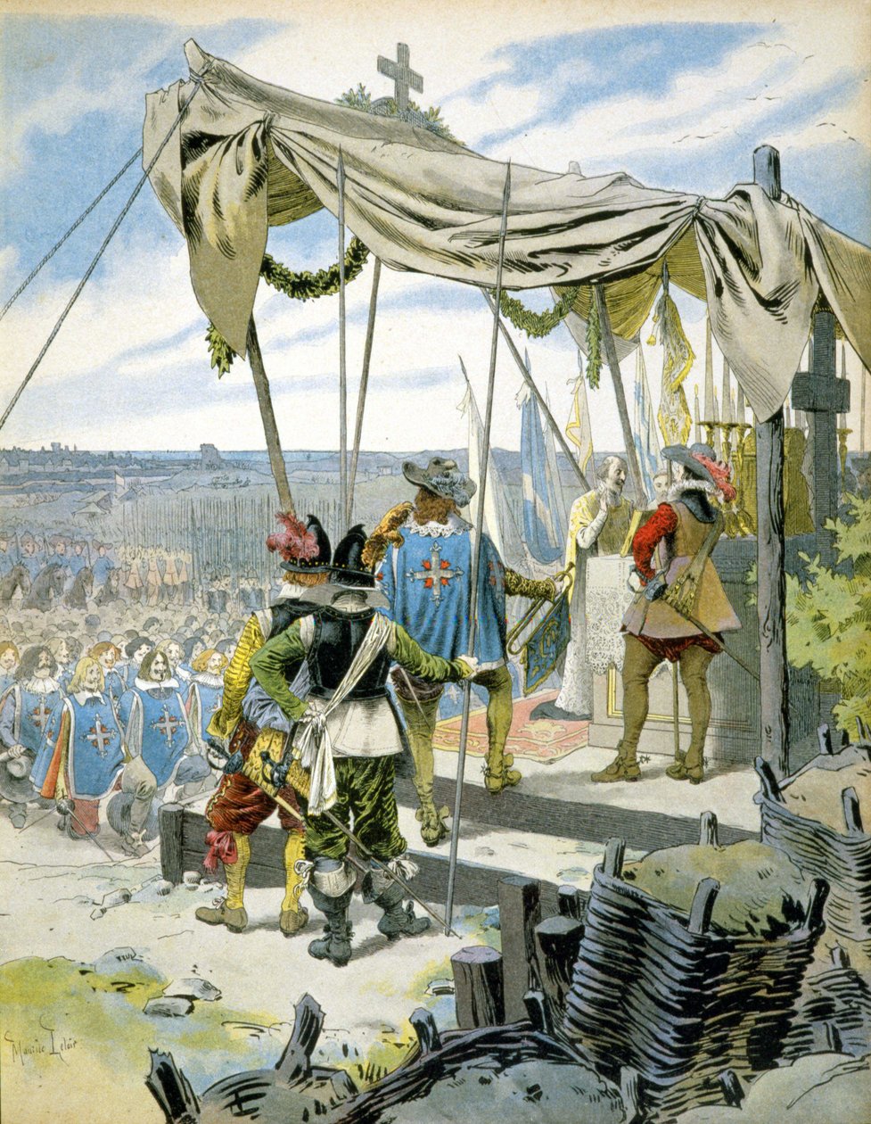 I moschettieri - in "Richelieu" di Maurice Leloir da Maurice Leloir