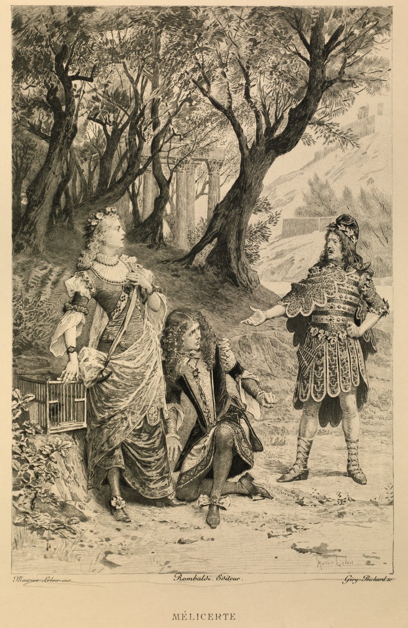 Melicerte de Moliere da Maurice Leloir