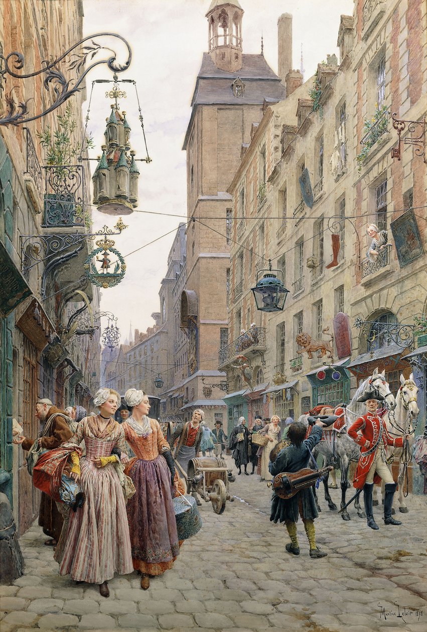 La Strada Affollata da Maurice Leloir